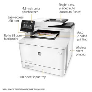 HP Laserjet Pro M477fdw Multifunction  Wireless Color Laser Printer with Duplex Printing