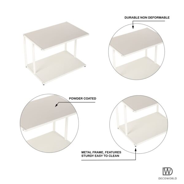 DECOWORLD || Printer Stand || Multipurpose Printer Table for Home, Office - Image 2